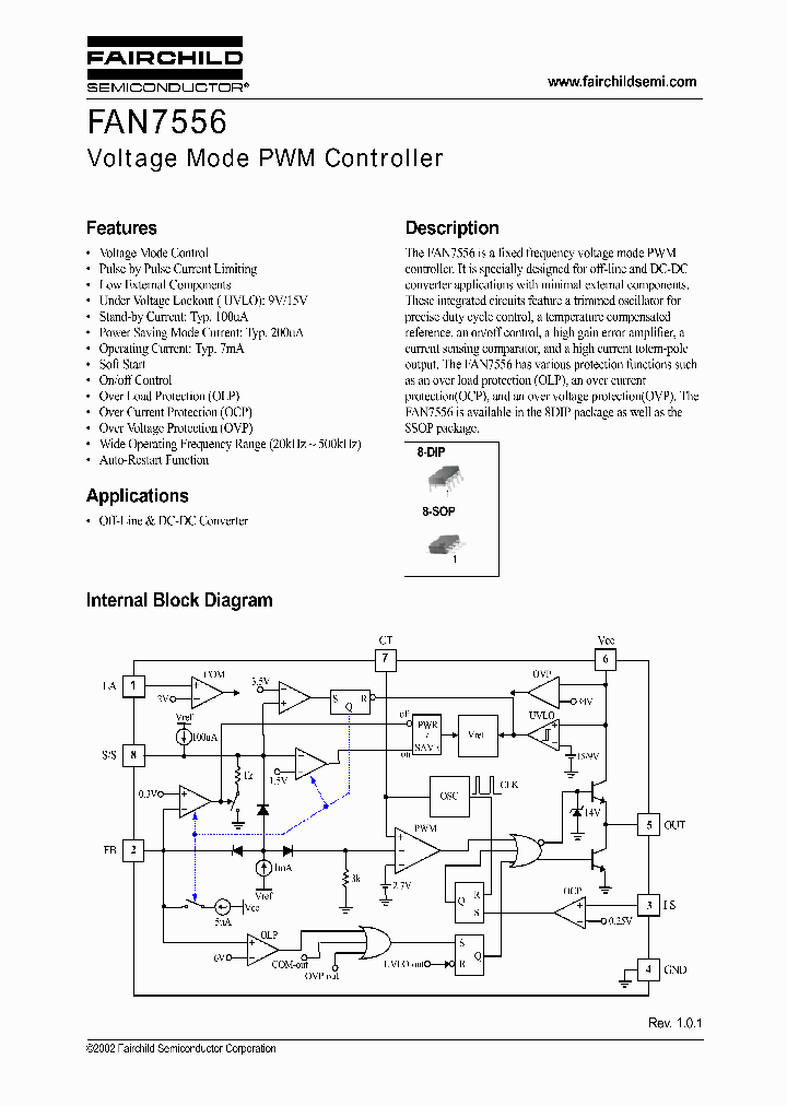 FAN7556_174497.PDF Datasheet