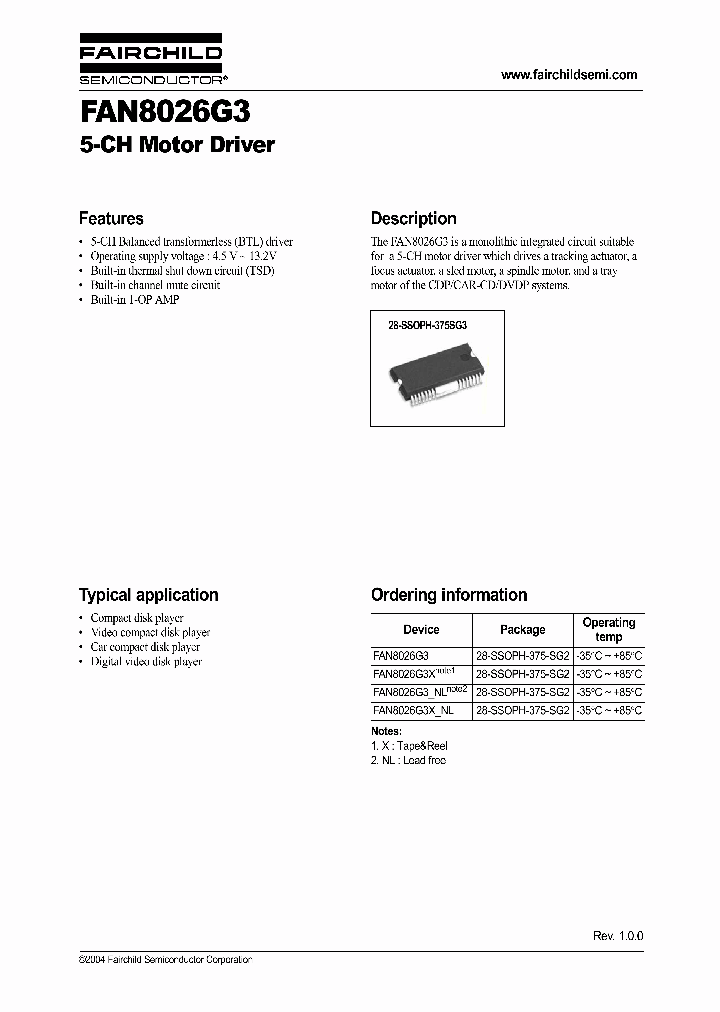 FAN8026G3_101478.PDF Datasheet