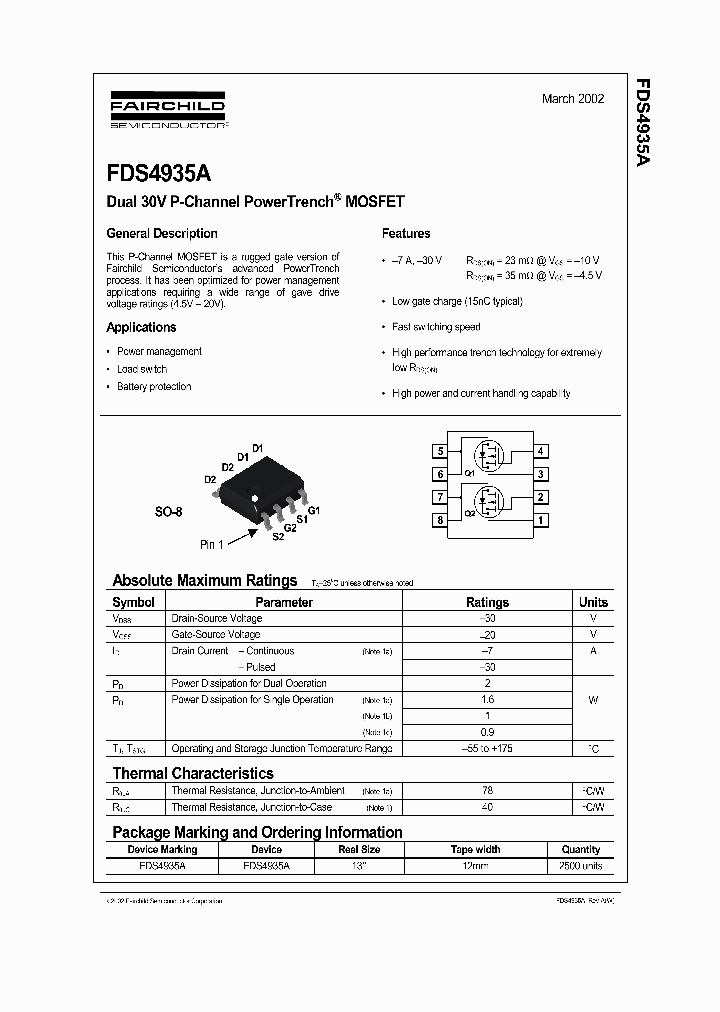 FDS4935_103921.PDF Datasheet