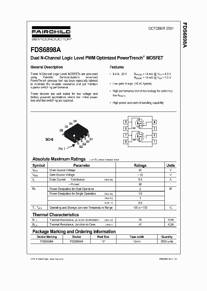 FDS6898A_108272.PDF Datasheet