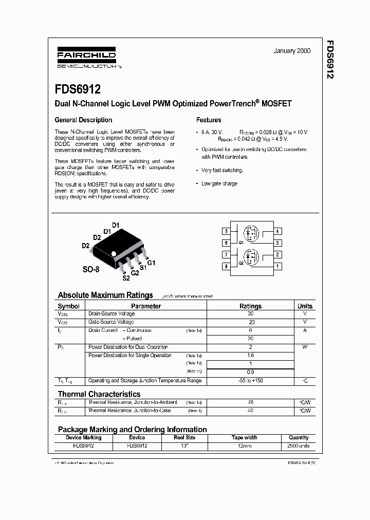FDS6912_157529.PDF Datasheet