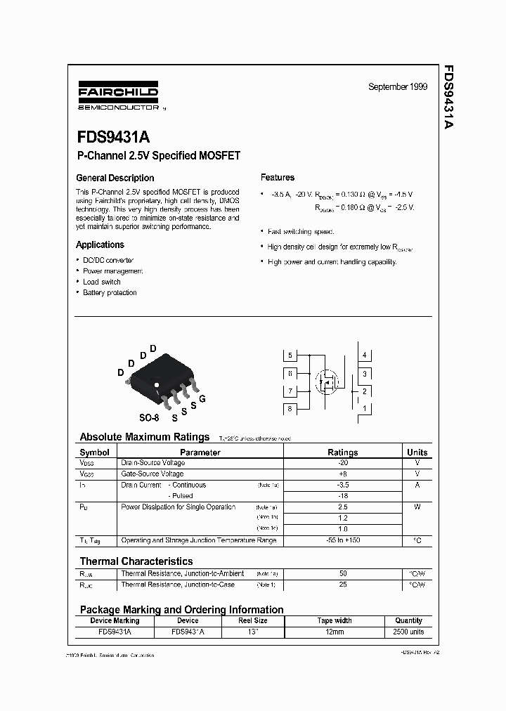 FDS9431_165717.PDF Datasheet
