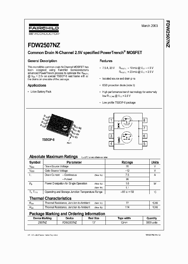 FDW2507NZ_53266.PDF Datasheet