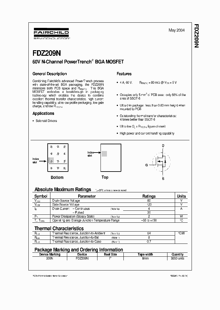 FDZ209N_32637.PDF Datasheet
