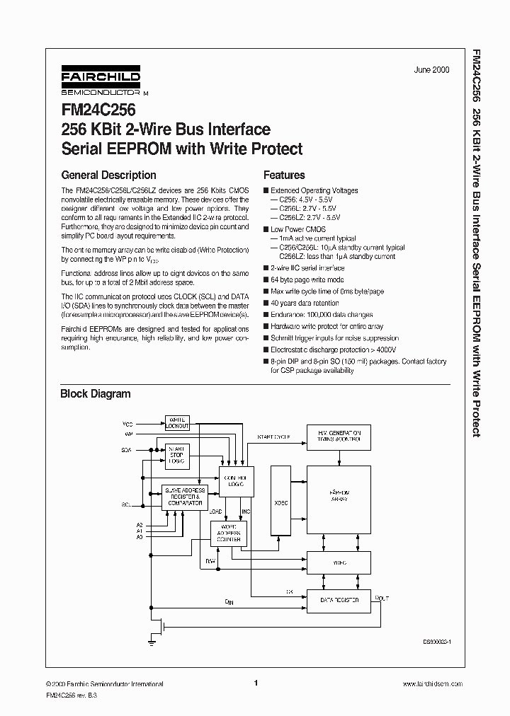 FM24C256_16746.PDF Datasheet