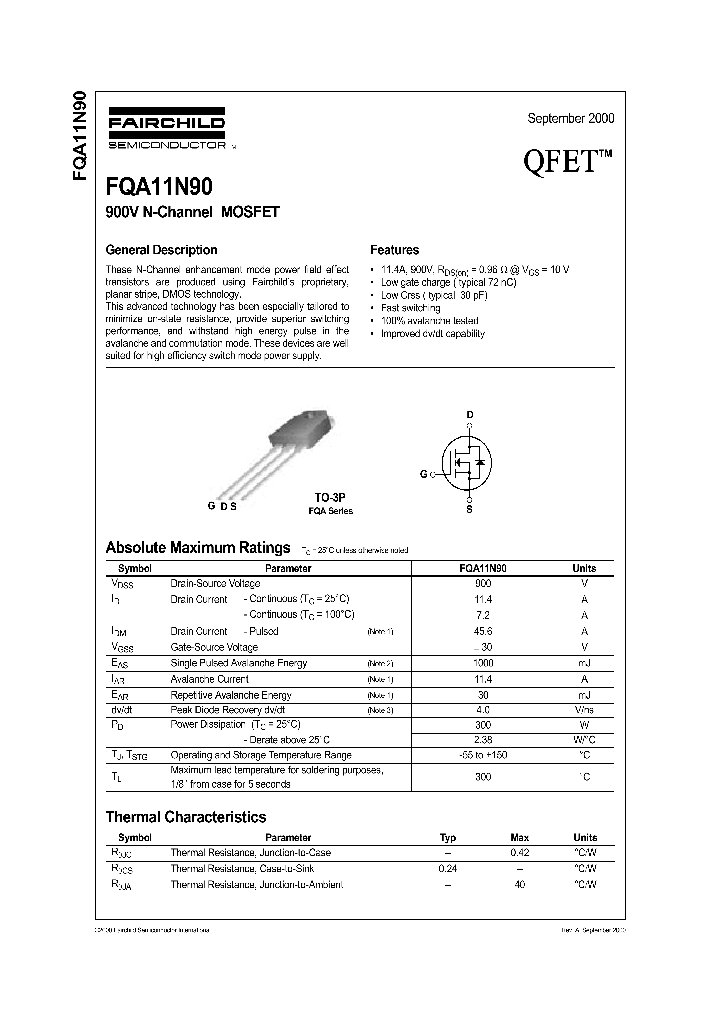 FQA11N90_194568.PDF Datasheet