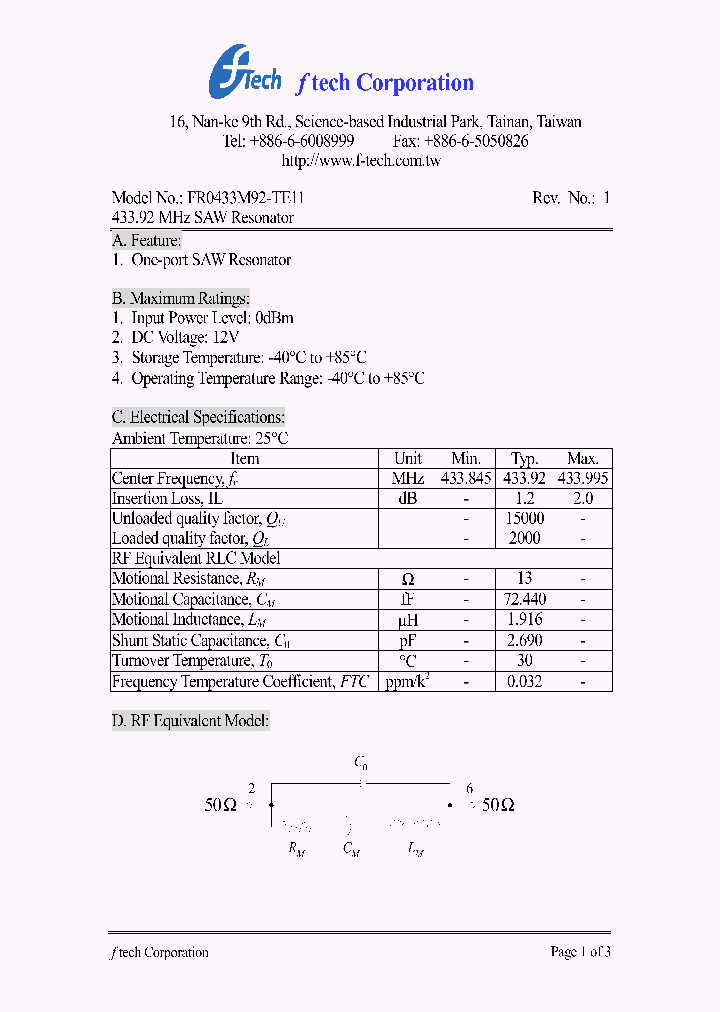 FR0433M92-TE11_69658.PDF Datasheet