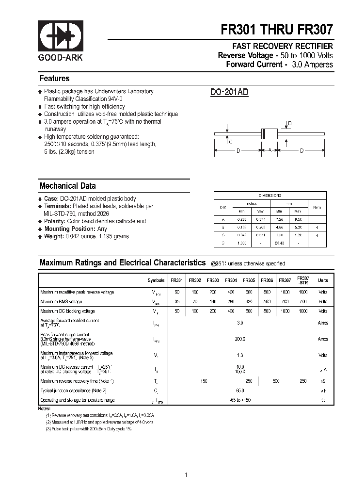 FR307-STR_195990.PDF Datasheet