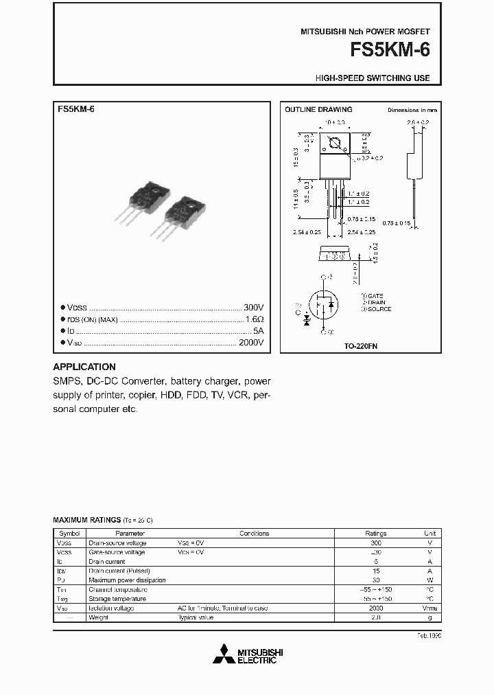 FS5KM-6_184976.PDF Datasheet