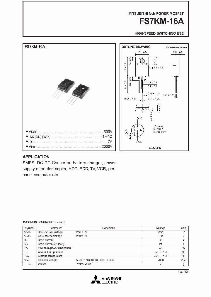 FS7KM-16A_2456.PDF Datasheet