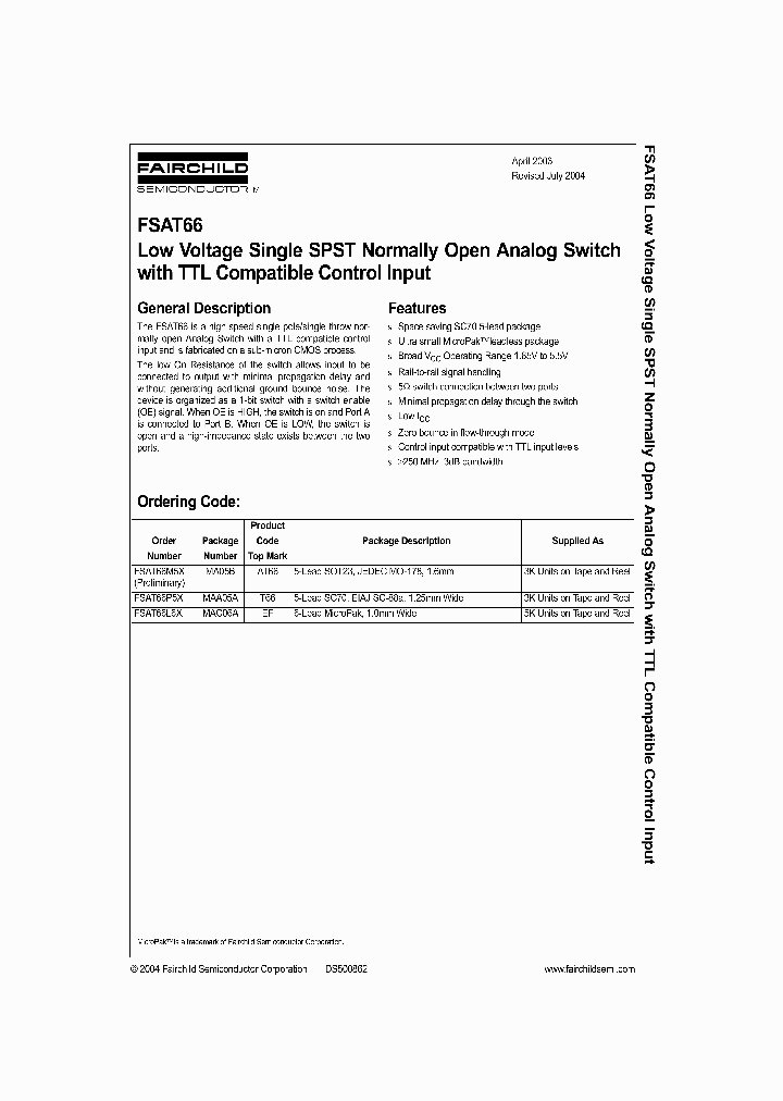 FSAT66L6X_73987.PDF Datasheet