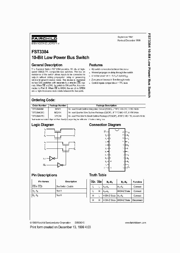 FST3384_147385.PDF Datasheet