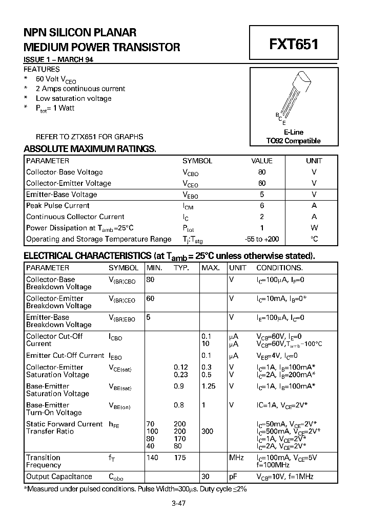 FXT651_43636.PDF Datasheet