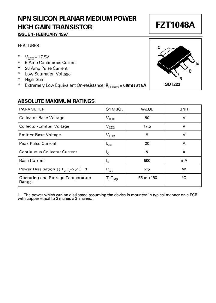 FZT1048A_23111.PDF Datasheet