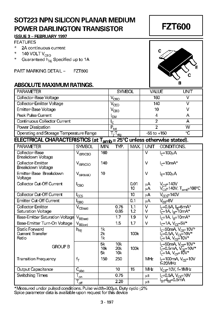 FZT600_105981.PDF Datasheet