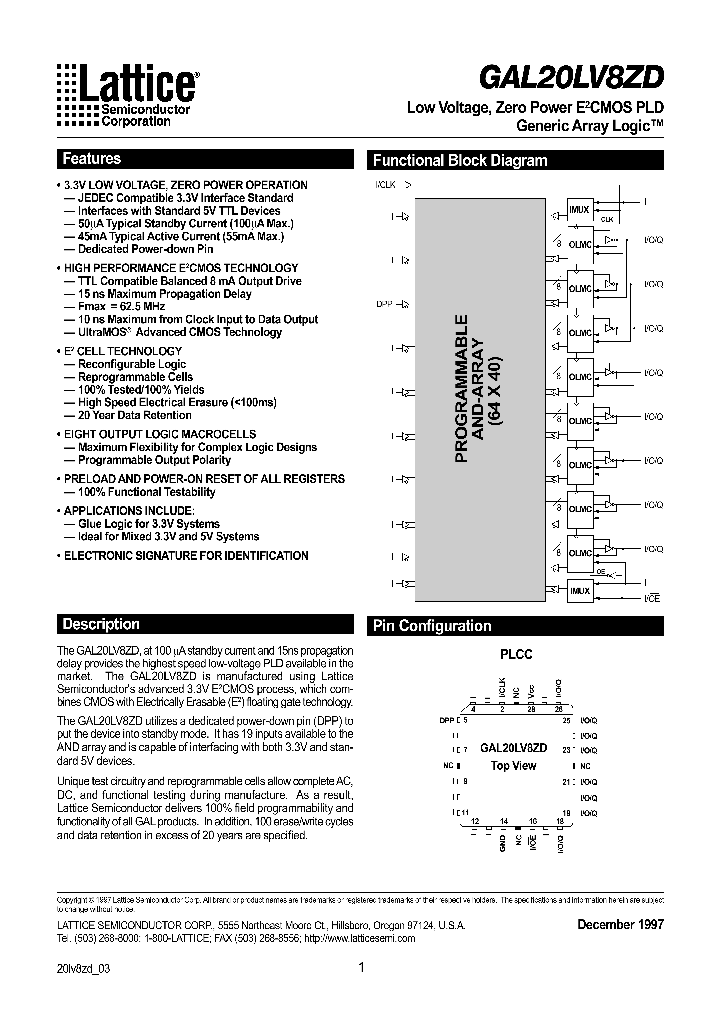 GAL20LV8ZD_186428.PDF Datasheet
