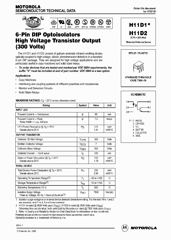 H11D1_25758.PDF Datasheet