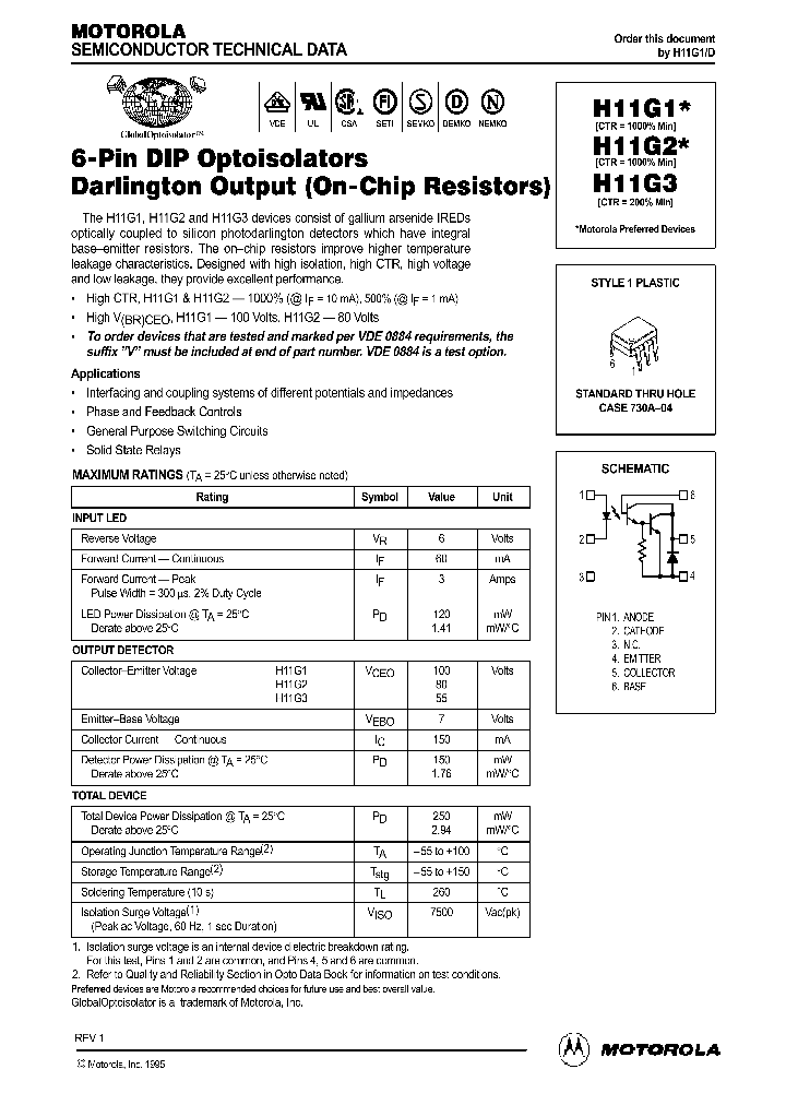 H11G1_25101.PDF Datasheet