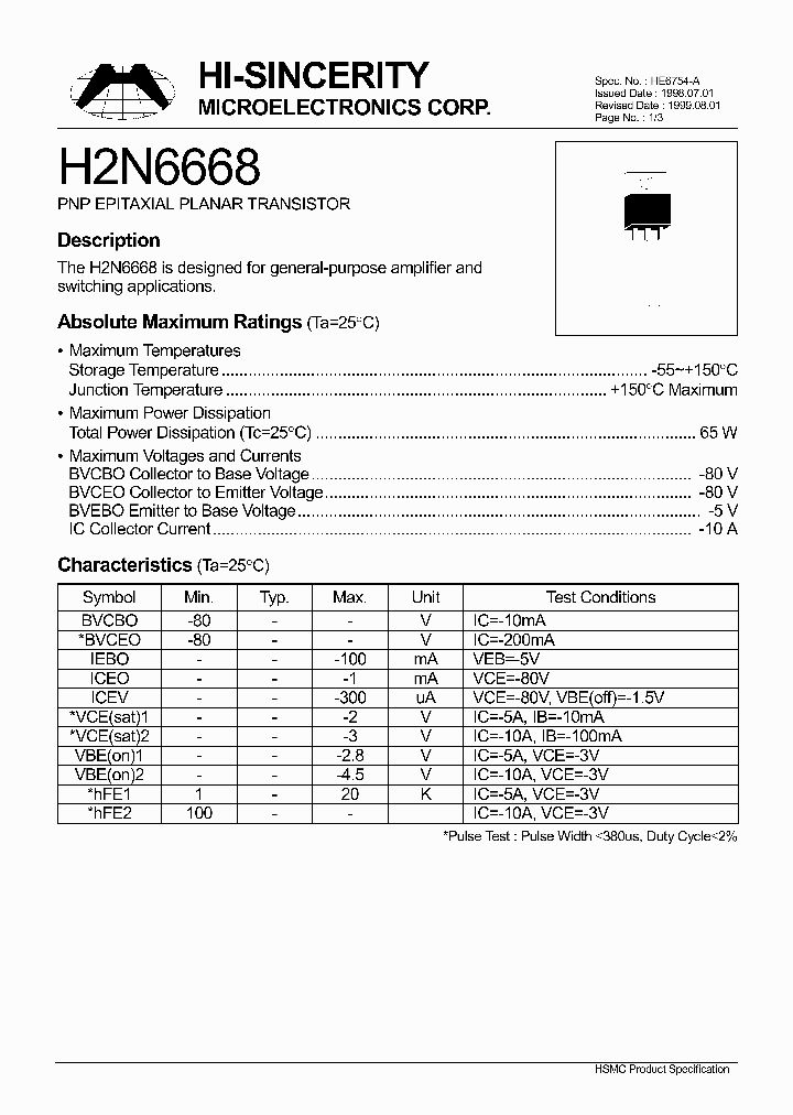 H2N6668_187621.PDF Datasheet