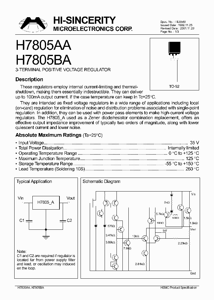 H7805_162463.PDF Datasheet