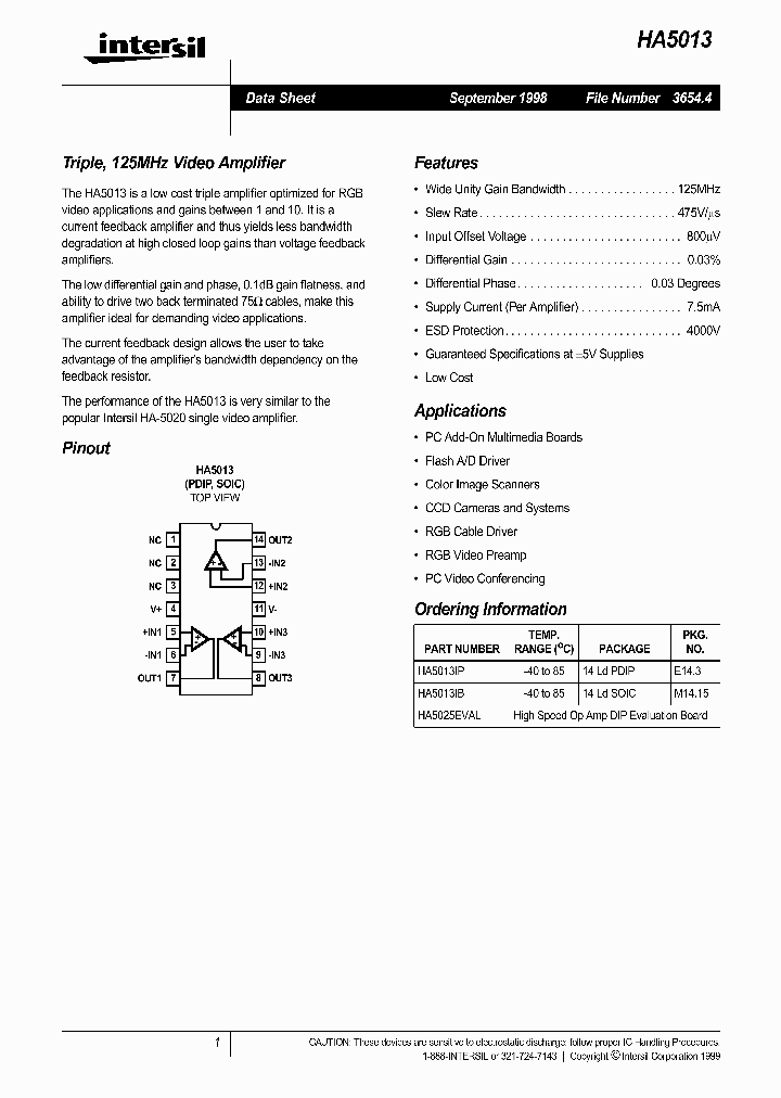 HA5025EVAL_145654.PDF Datasheet