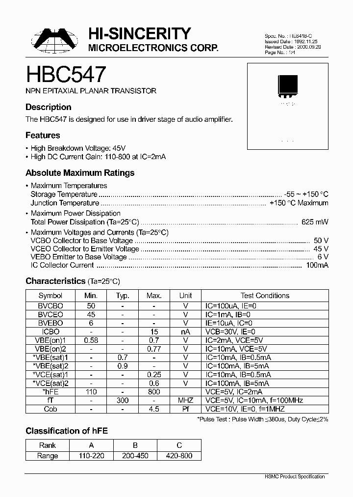 HBC547_186081.PDF Datasheet