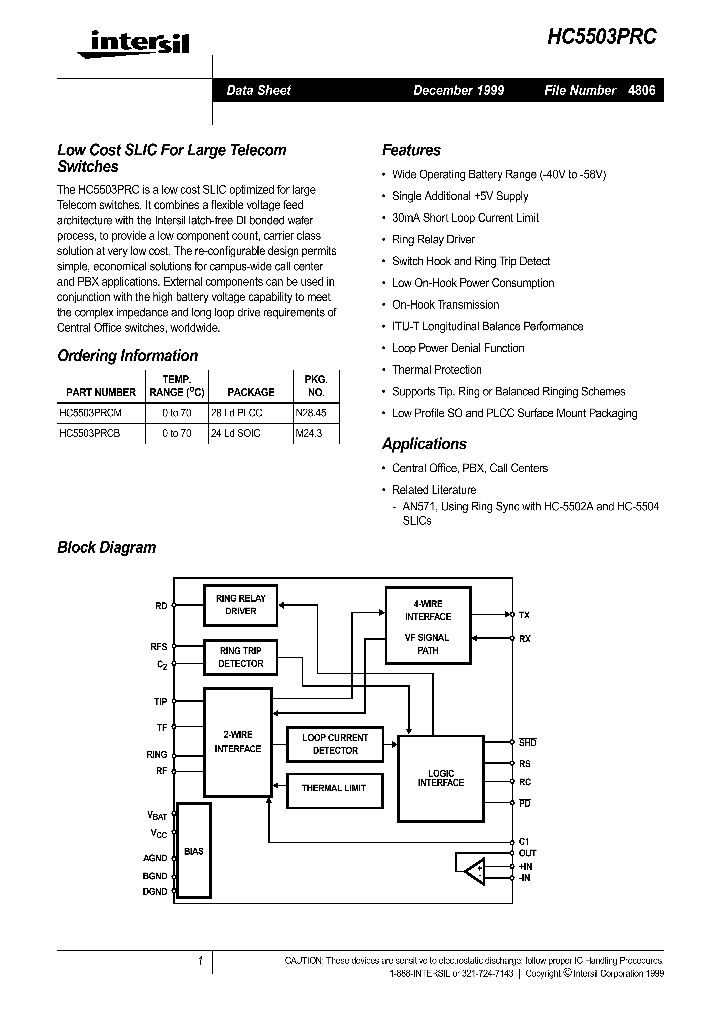 HC5503PRC_124523.PDF Datasheet