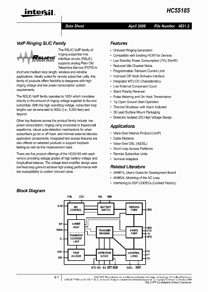 HC55185_98520.PDF Datasheet