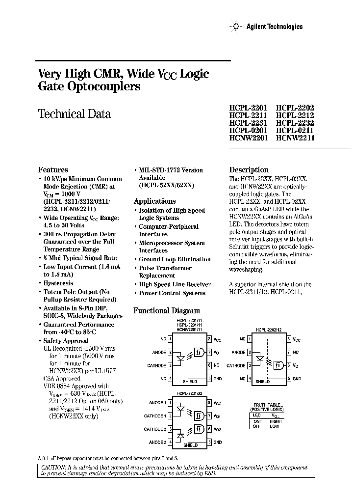 HCPL2201_130174.PDF Datasheet
