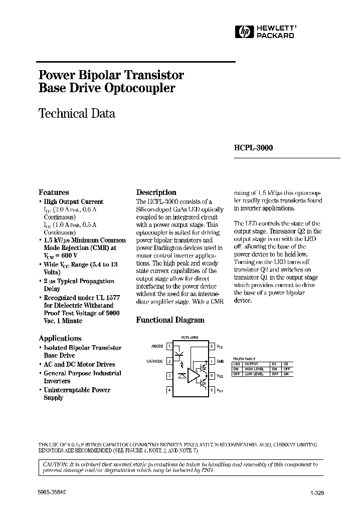 HCPL-3000_97876.PDF Datasheet