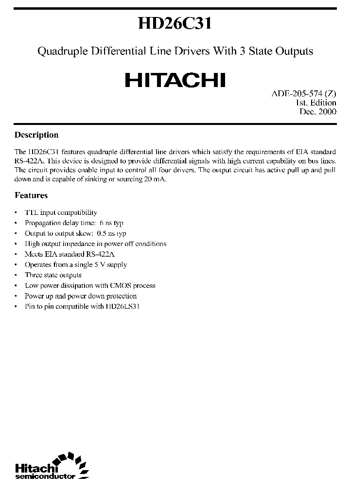 HD26C31_40868.PDF Datasheet