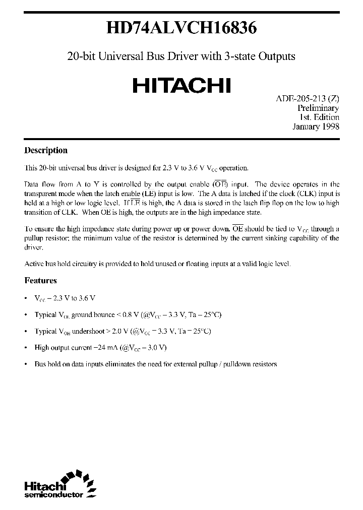 HD74ALVCH16836_25097.PDF Datasheet
