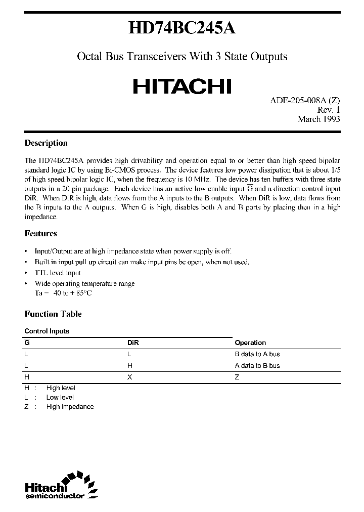 HD74BC245A_145880.PDF Datasheet