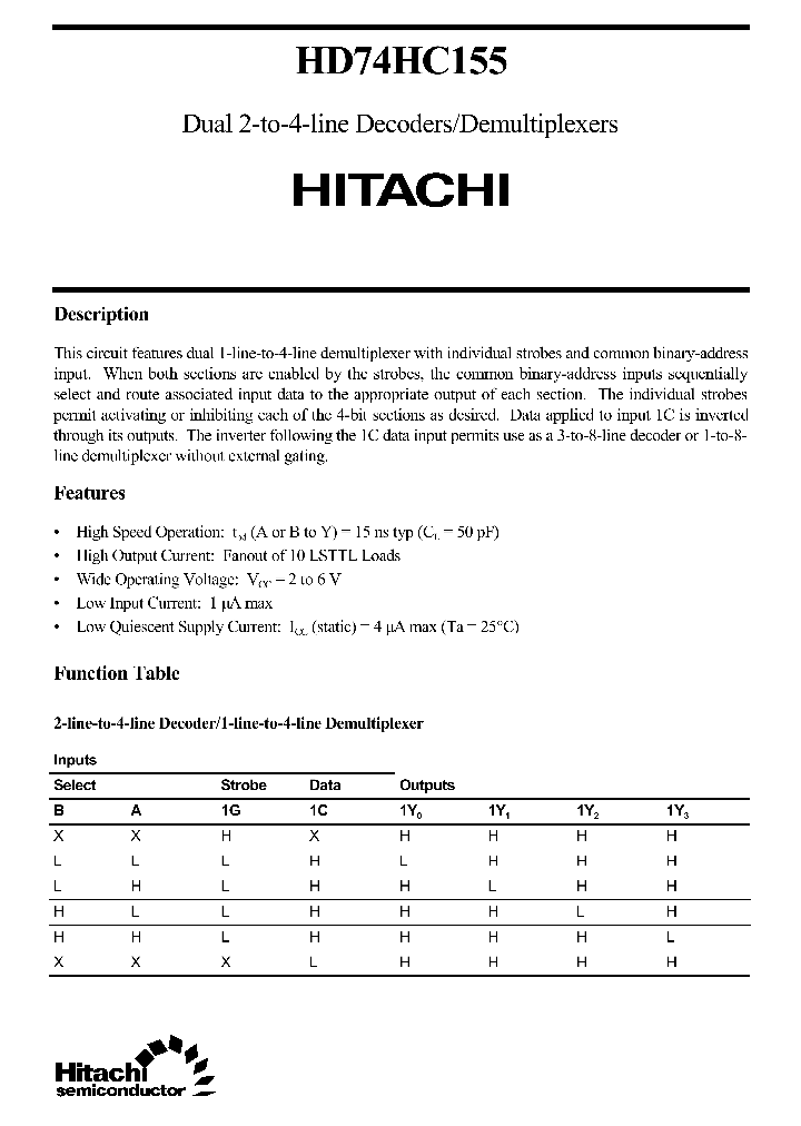 74HC155_18513.PDF Datasheet