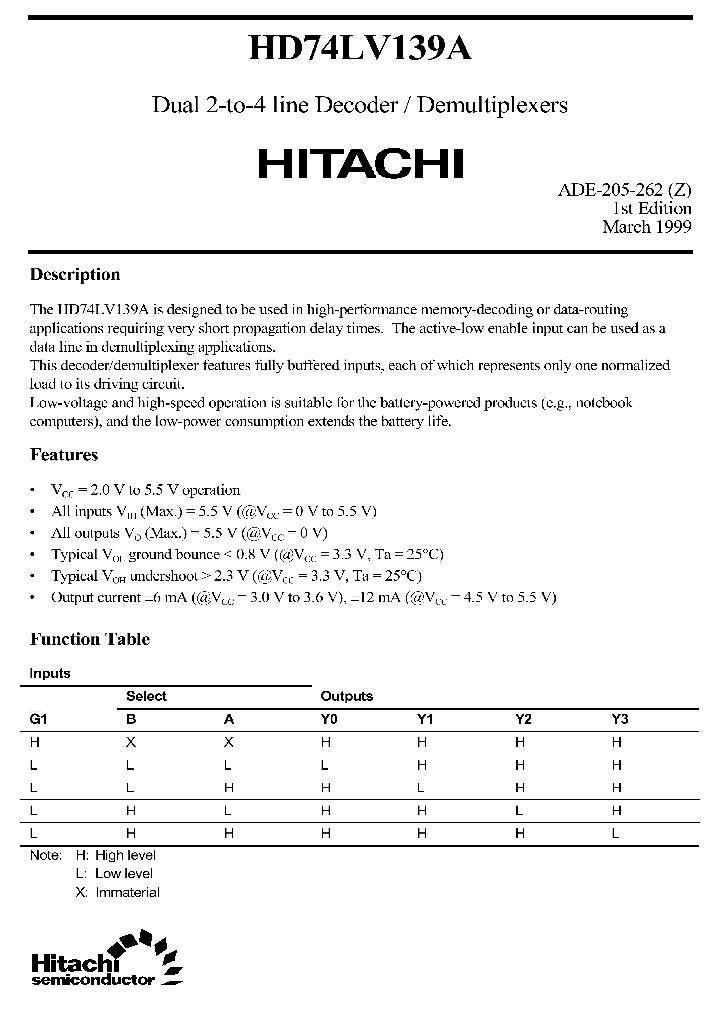 HD74LV139A_57011.PDF Datasheet