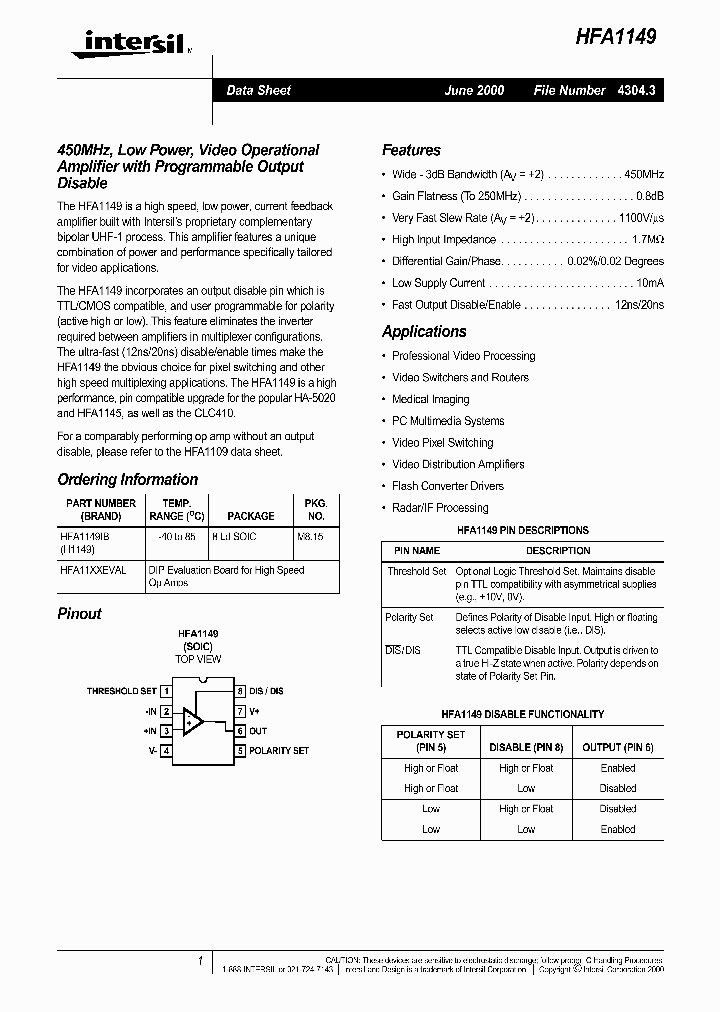 HFA1149EVAL_143706.PDF Datasheet