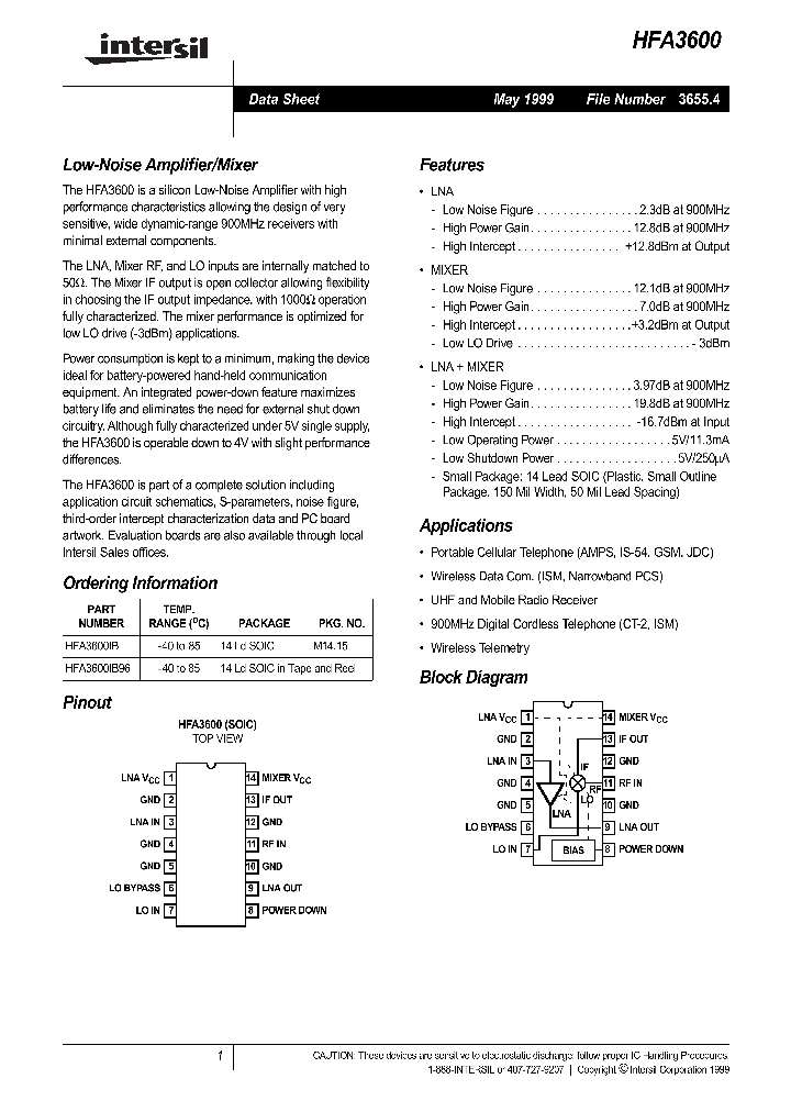 HFA3600_25747.PDF Datasheet
