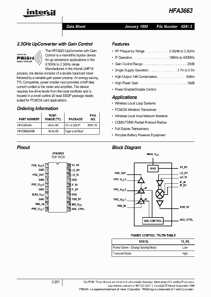 HFA3663_150322.PDF Datasheet