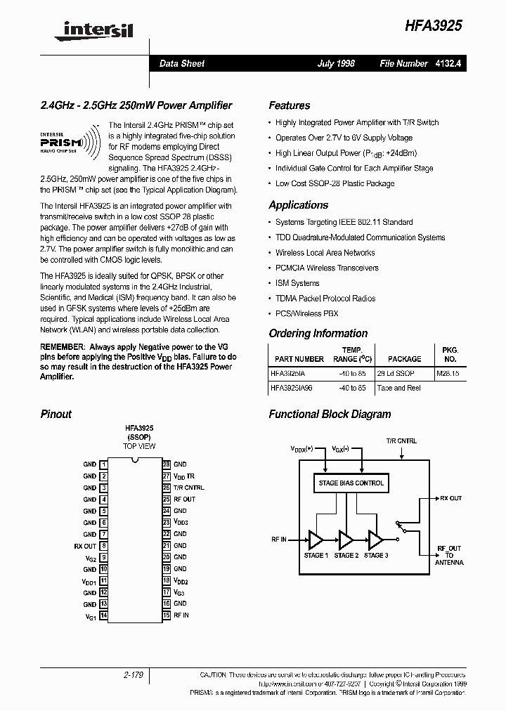 HFA3925_171186.PDF Datasheet