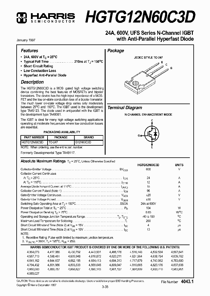 HGTG12N60C3D_37415.PDF Datasheet