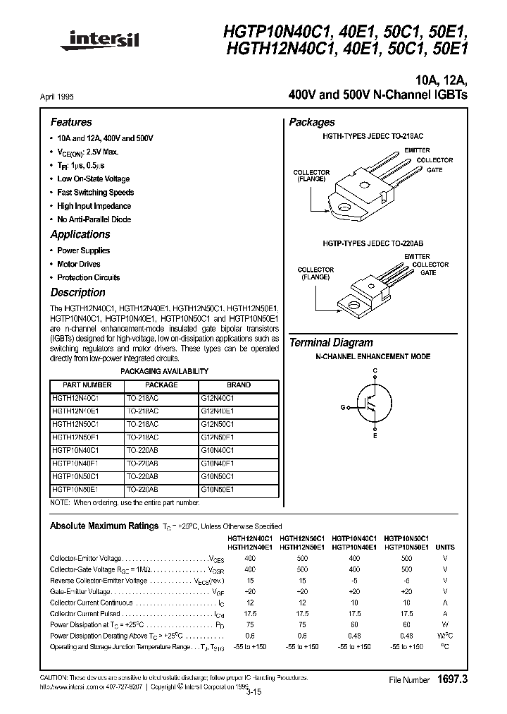 HGTP10N40C1_64656.PDF Datasheet
