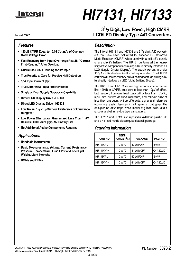 HI7133_127387.PDF Datasheet
