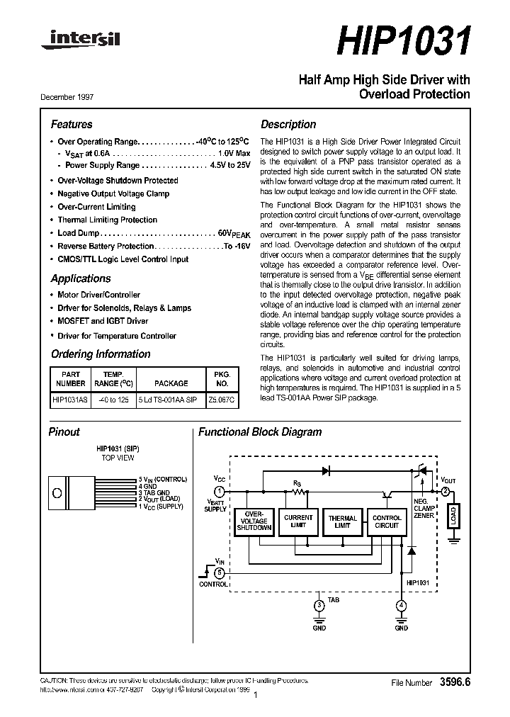 HIP1031_83989.PDF Datasheet
