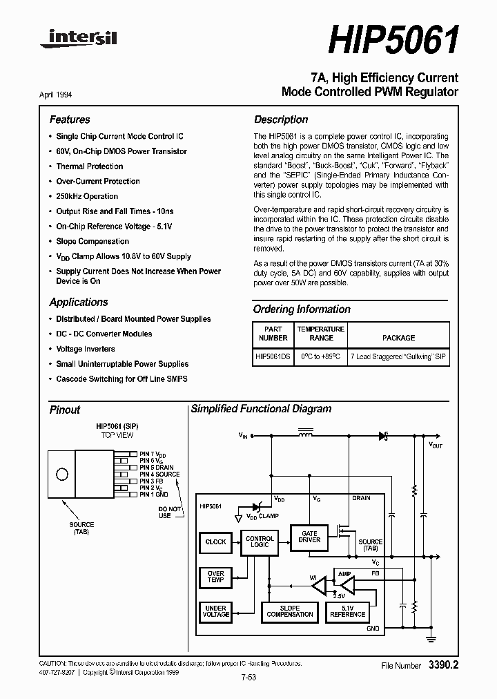 HIP5061_40946.PDF Datasheet