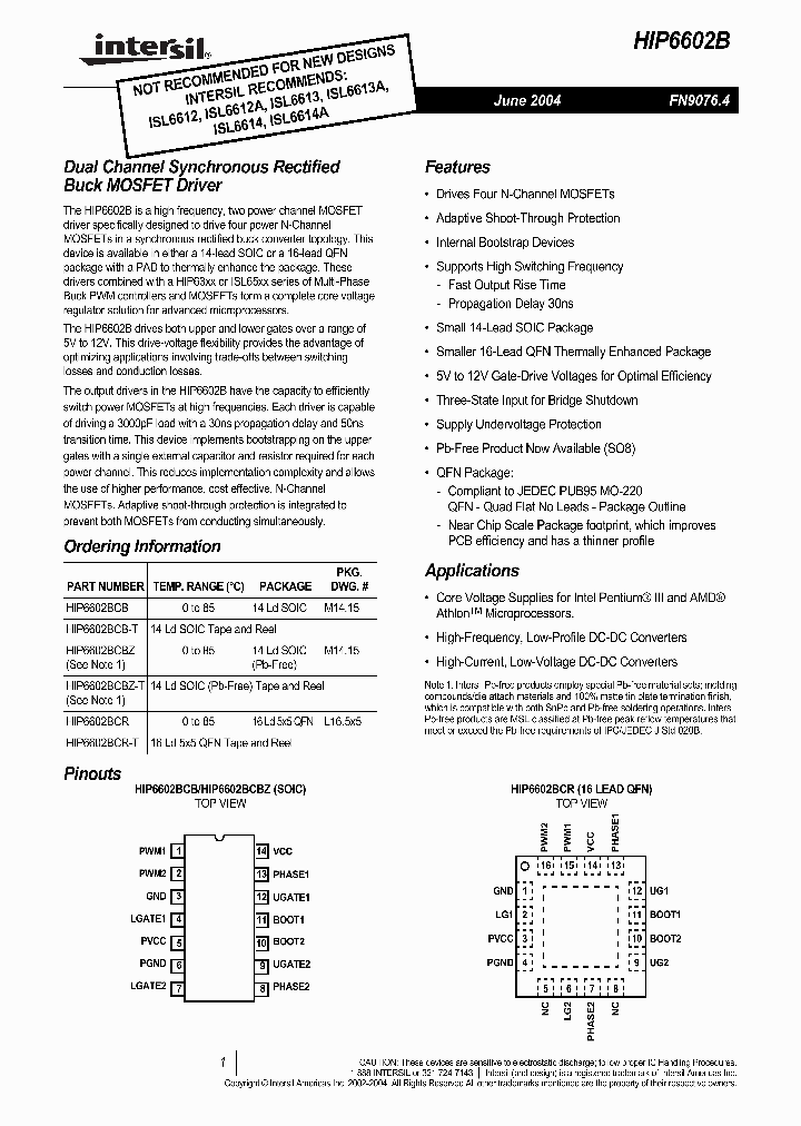 HIP6602B_26261.PDF Datasheet