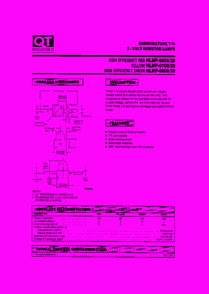HLMP-6720_191750.PDF Datasheet