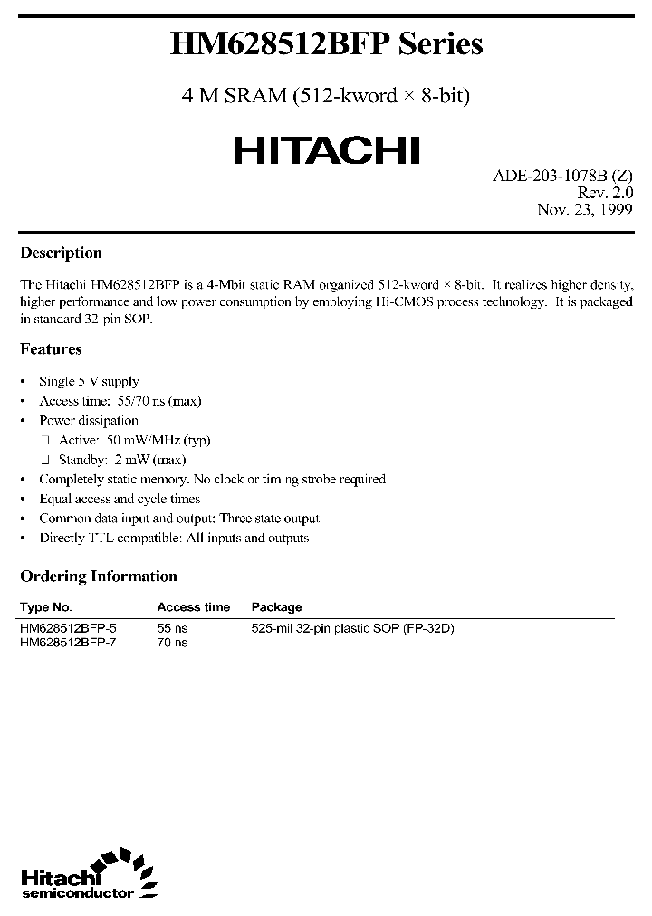 HM628512BFP_80455.PDF Datasheet