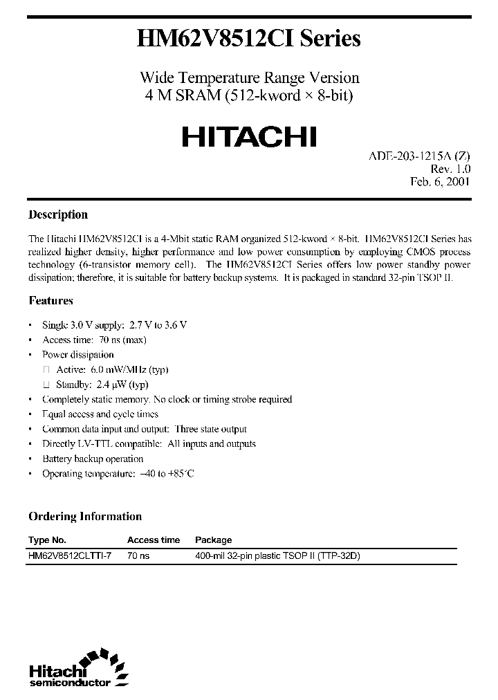 HM62V8512CI_141687.PDF Datasheet
