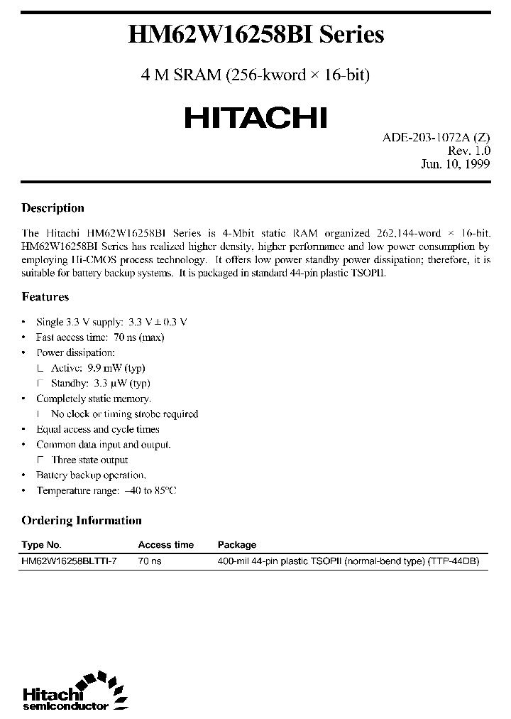HM62W16258BI_155212.PDF Datasheet