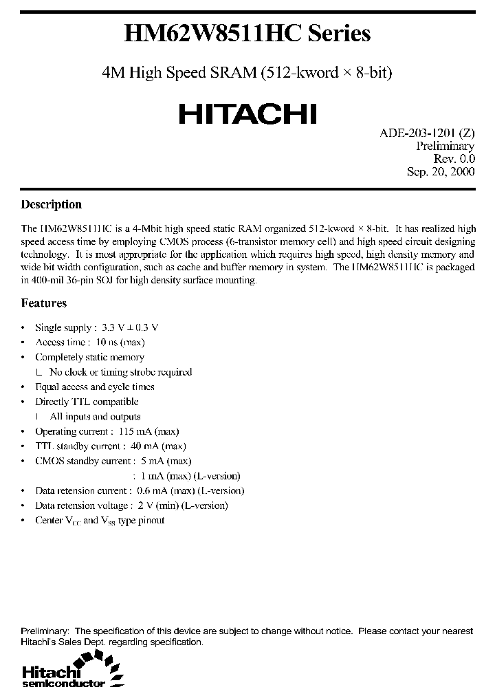 HM62W8511HC_134760.PDF Datasheet
